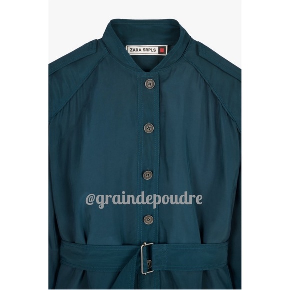 NWT Limited Edition Zara SRPLS Teal dress - Picture 6 of 6